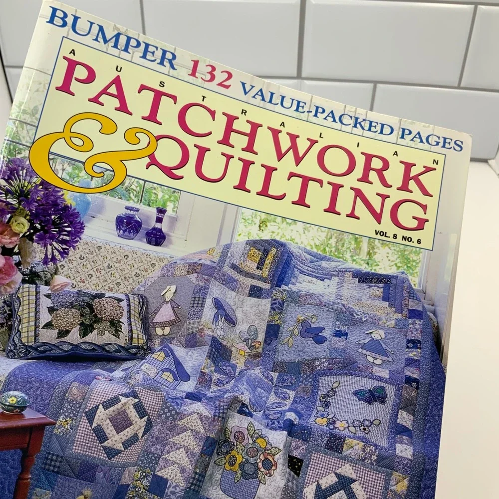 Australian Patchwork & Quilting Magazine‎ Vol 8 No 6 Sampler Quilt Patterns 2000